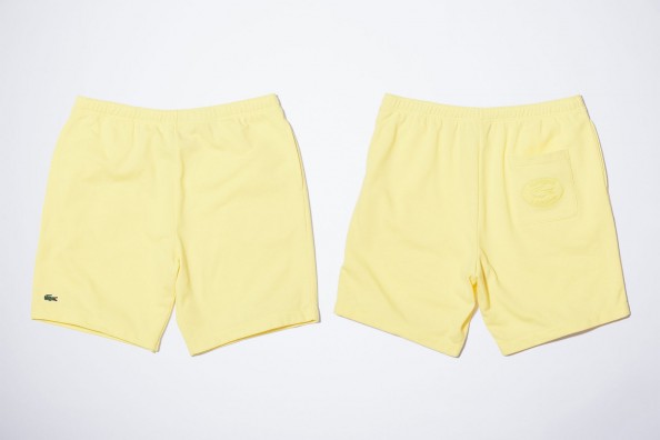 lacoste-supreme-yellow-shorts-2017-spring-summer-17
